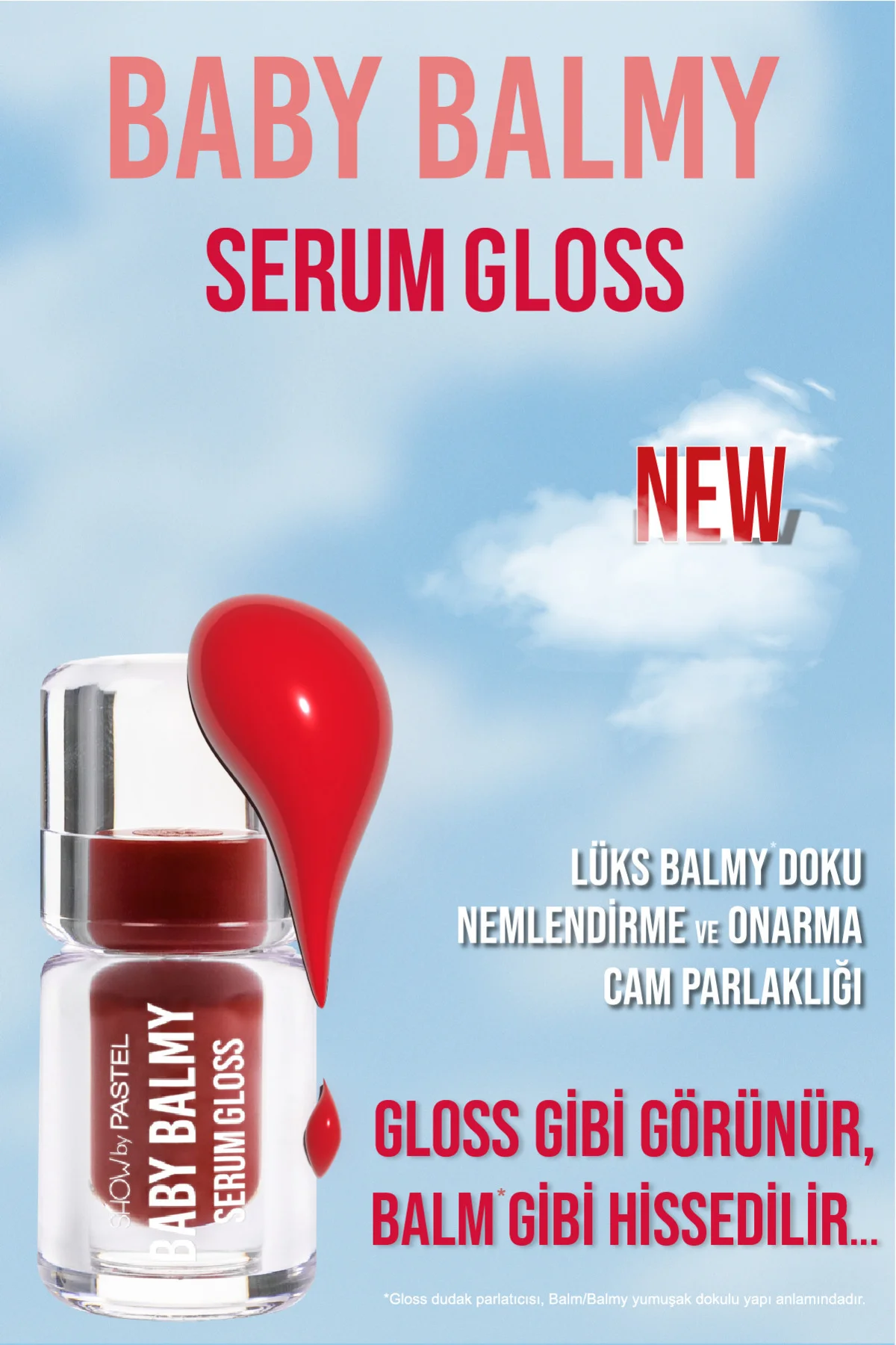 Baby Balmy Serum Gloss - Dudak Parlatıcısı Ve Dudak Bakımı 37 Red Flag - 3.2 ml Baby Balmy Serum Gloss - Dudak Parlatıcısı Ve Dudak Bakımı 37 Red Flag - 3.2 ml