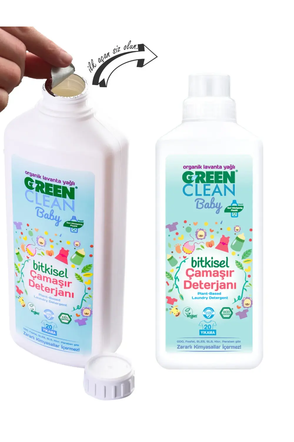 Baby Bitkisel Çamaşır Deterjanı 1000ml