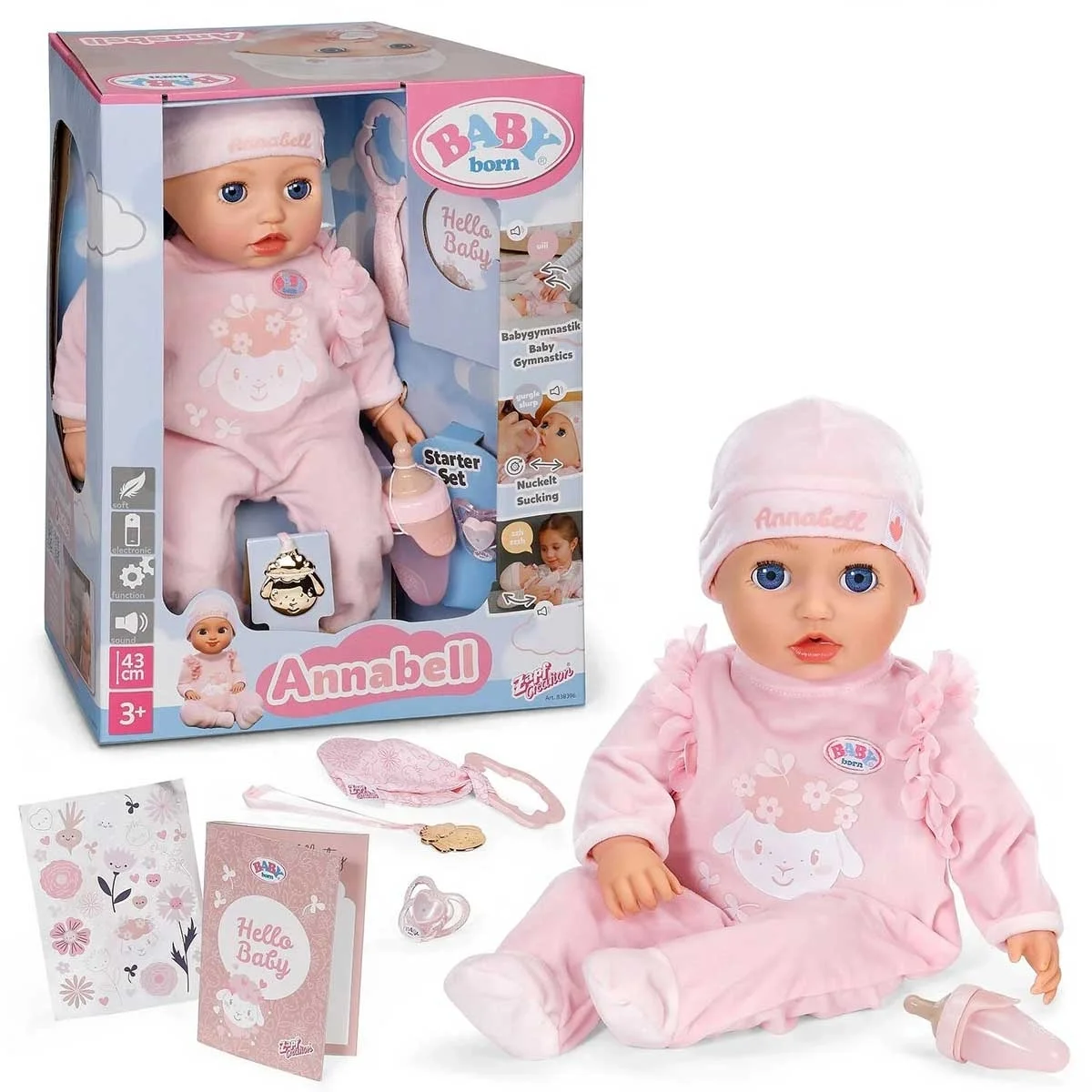 Baby Born 43cm Annabell Bebeği