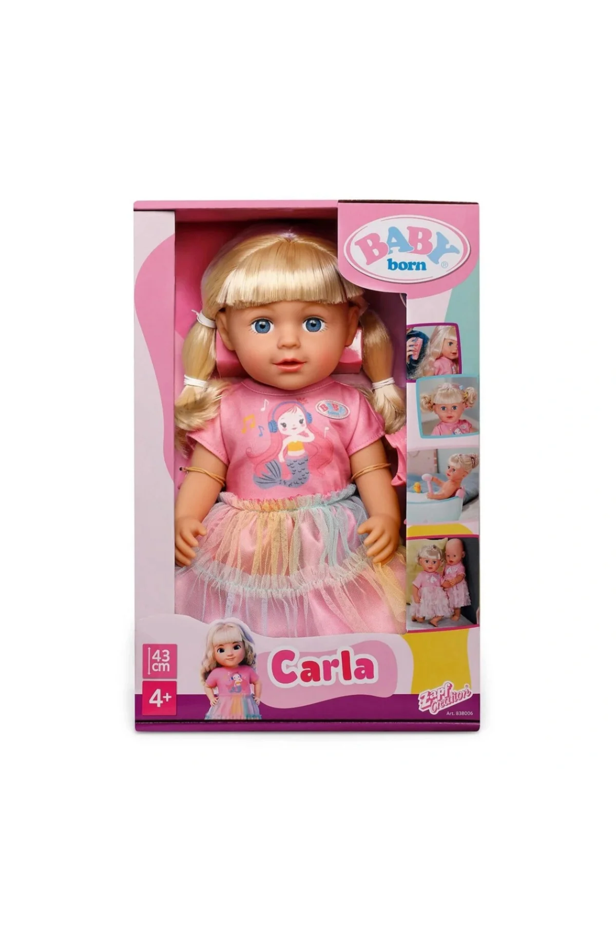 Baby Born Carla Kız Kardeş Bebeği 43 cm