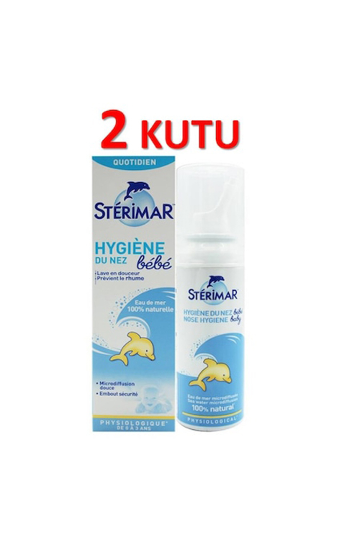Baby Deniz Suyu Burun Spreyi 100 Ml-2 Adet-skt:04/2027