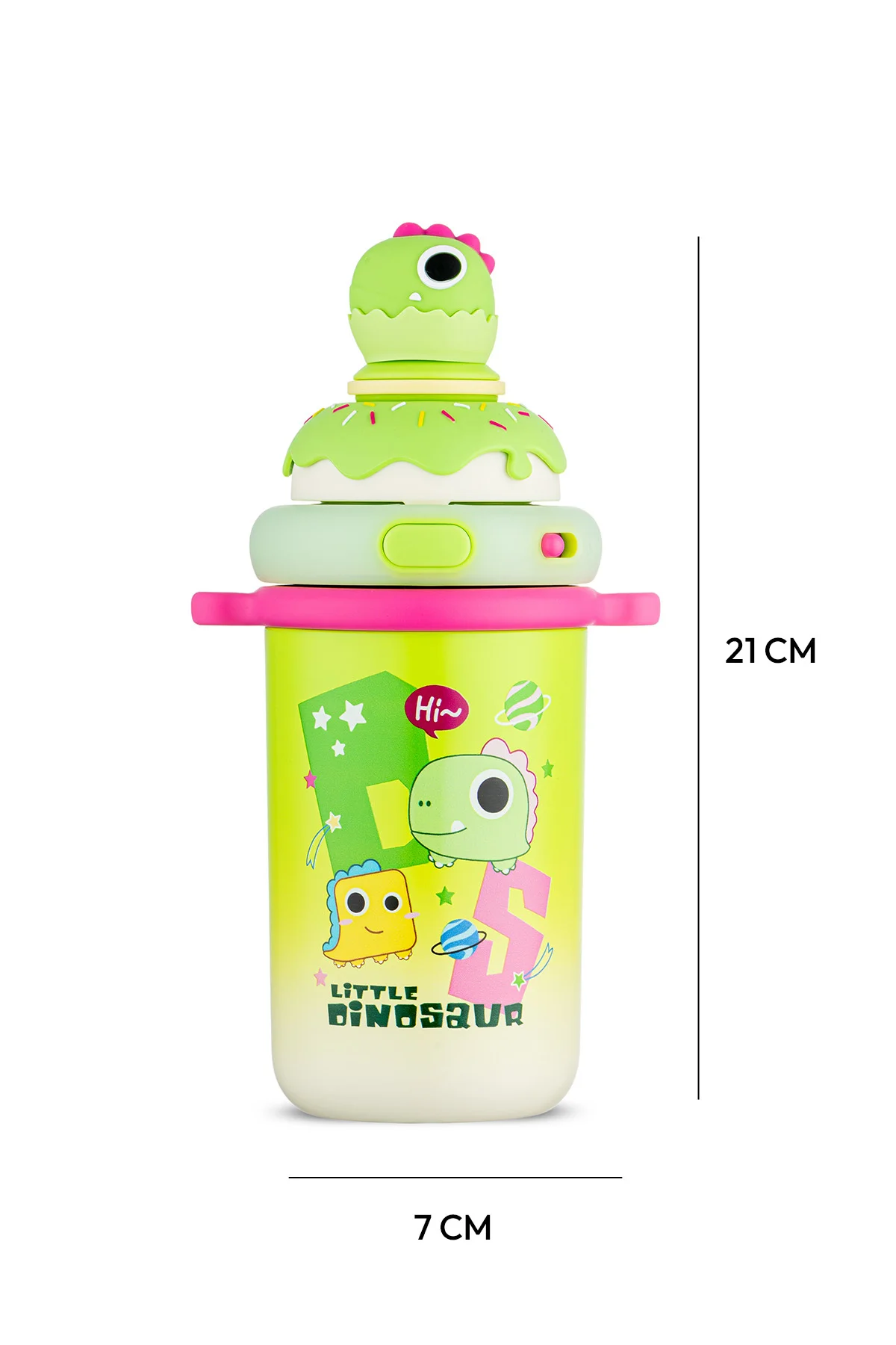 Baby Dinosaur Termos Yeşil 450 ml