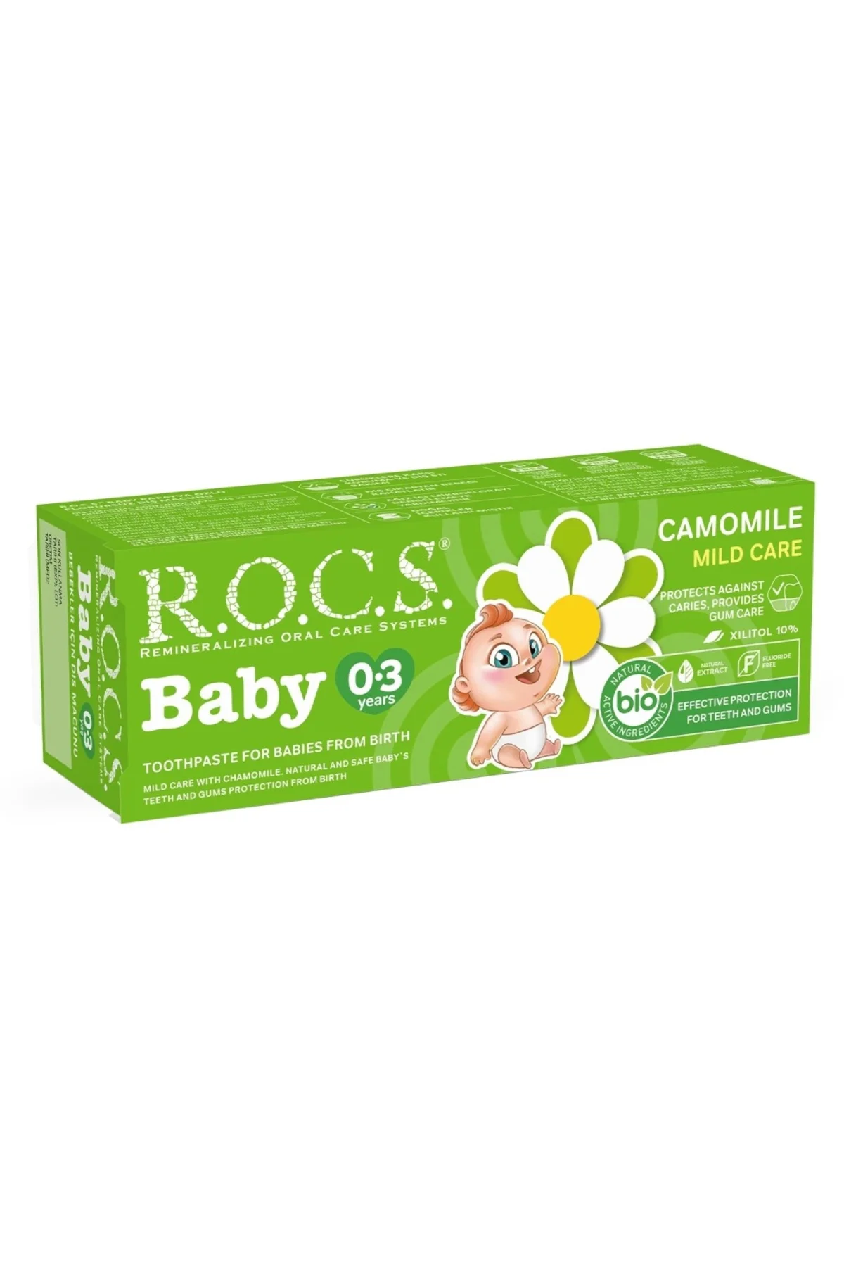 .Baby Diş Macunu 0-3 Yaş 35 ml Papatya