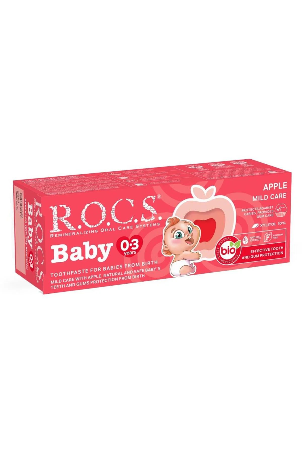 .Baby Diş Macunu 0-3 Yaş 35 ml Elma