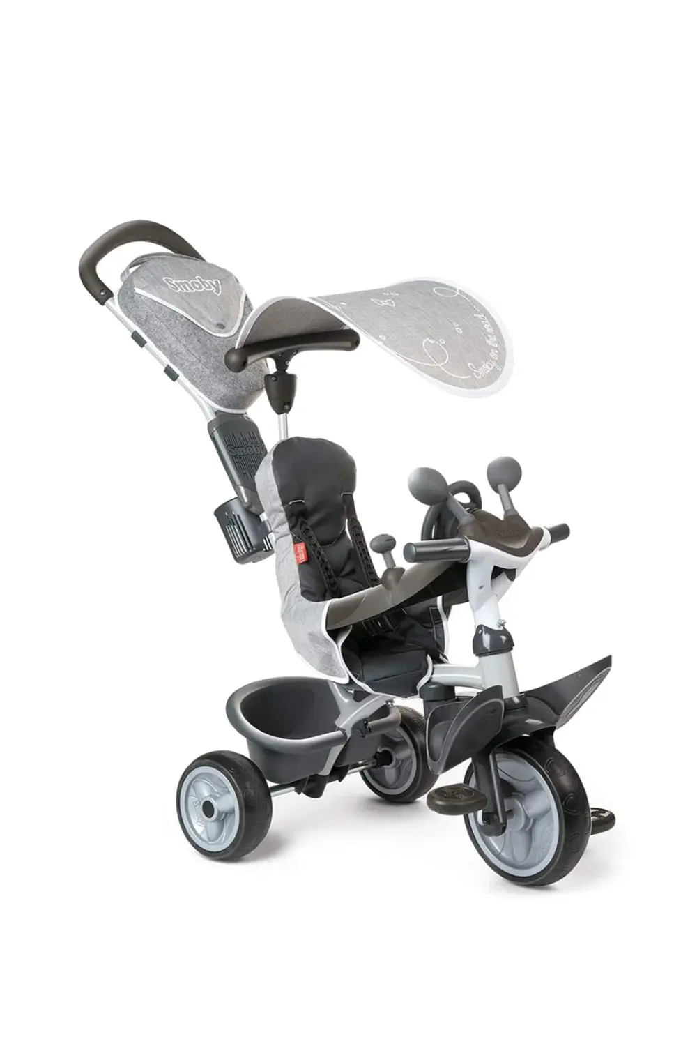 Baby Driver Comfort Gri 3'ü 1 Arada Çocuk Bisikleti