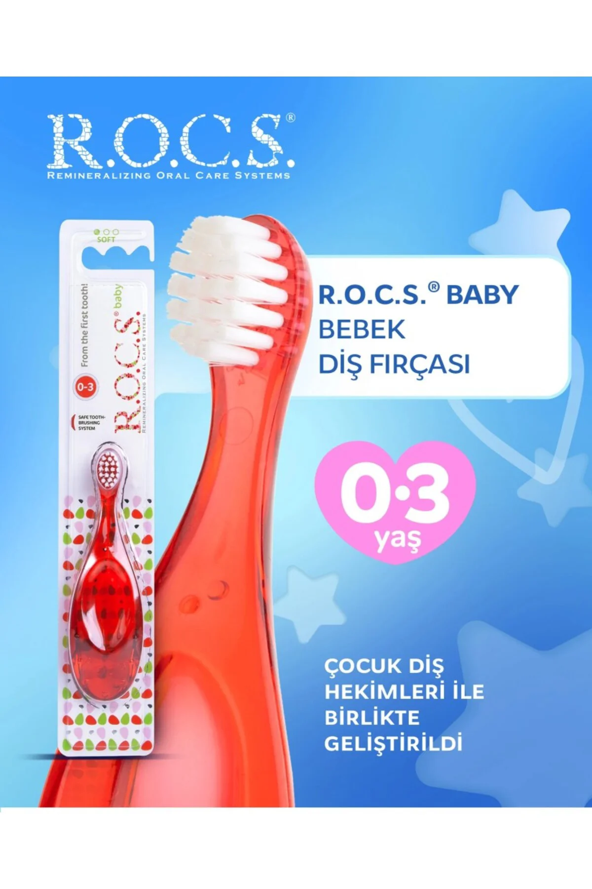 .Baby Ekstra Soft Diş Fırçası 0-3 Yaş