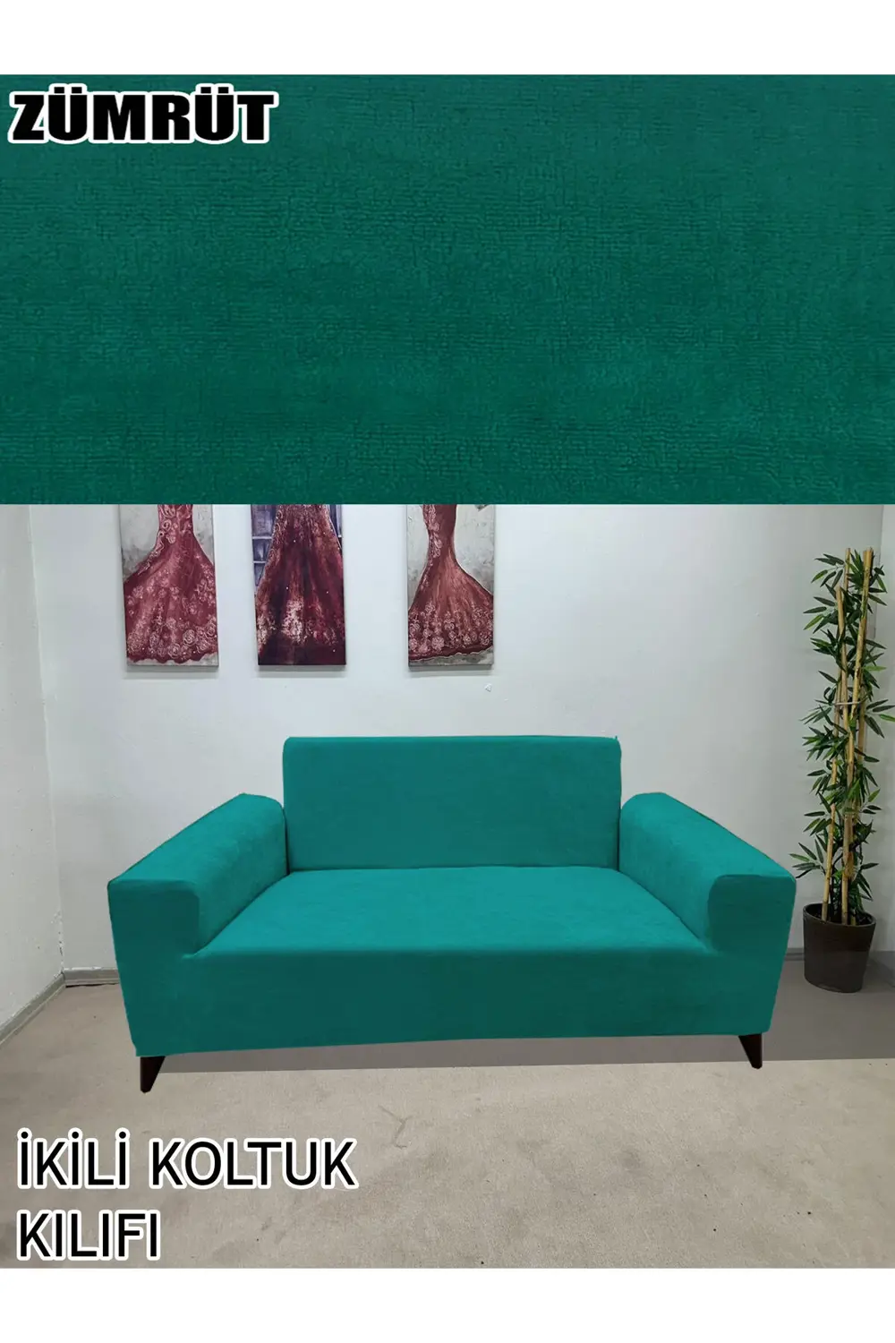 BABY FACE KUMAŞ ÇİFT KİŞİLİK KOMPLE GİYDİRME 2'Lİ KANEPE, BOHEM,P