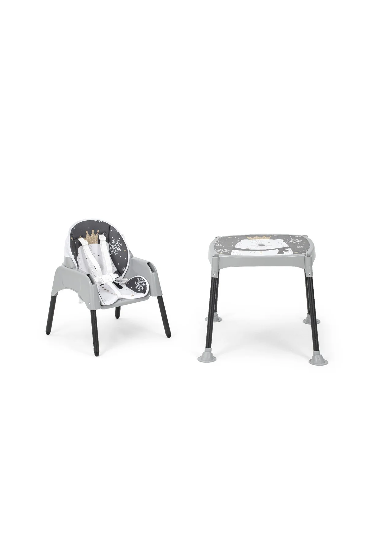 Baby Feeding 3in1 Çalışma Masalı Mama Sandalyesi Pandalı