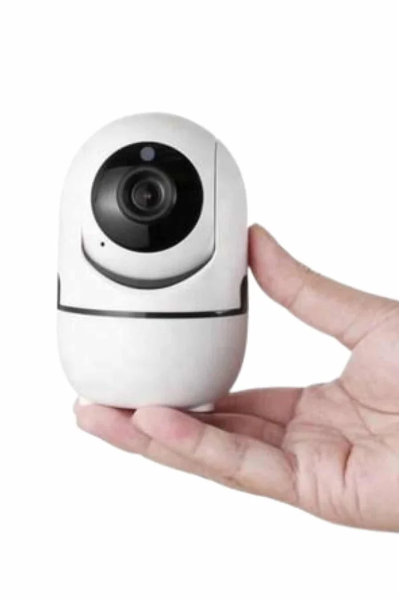 Baby Kamera Kablosuz 720P Beyaz 360 Derece Wifi Kamera Full HD 10