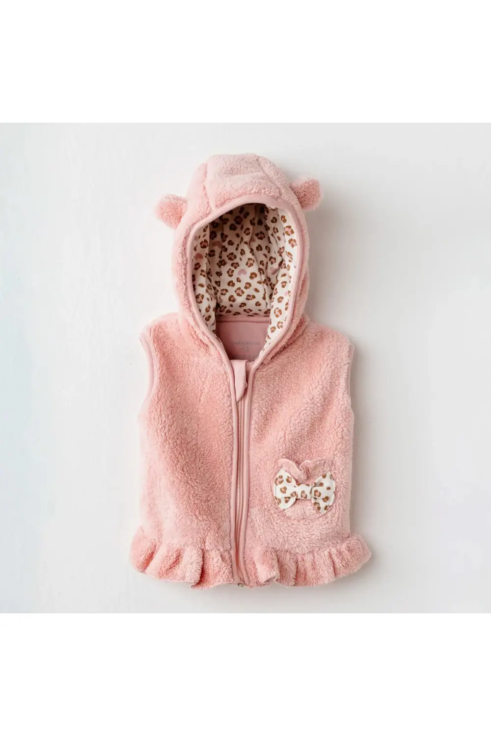 Beruflic Baby Little Leopard Yelek Pink
