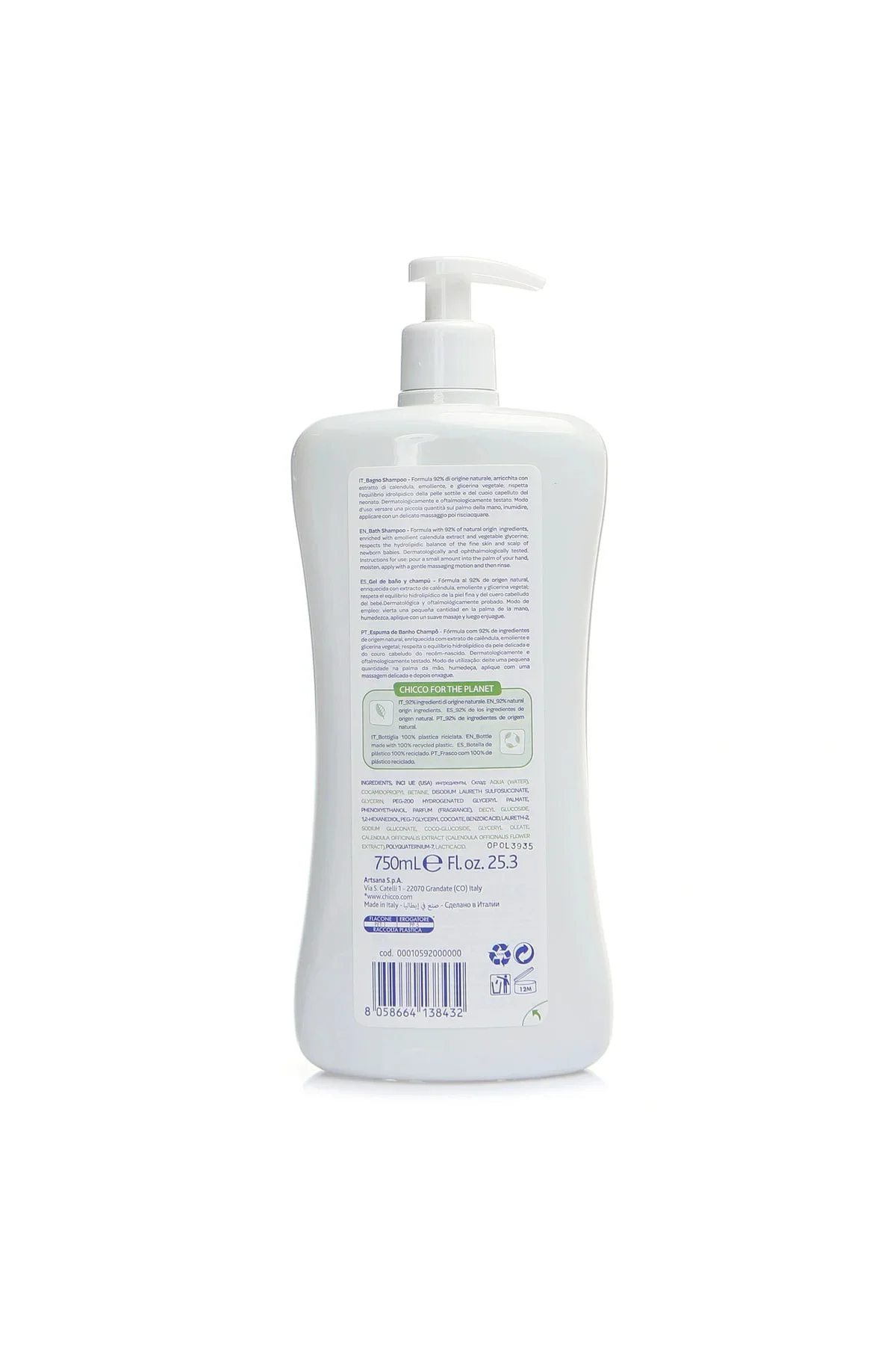 Baby Moments Doğal Şampuan 750 Ml Baby Moments Doğal Şampuan 750 Ml - Görsel 2