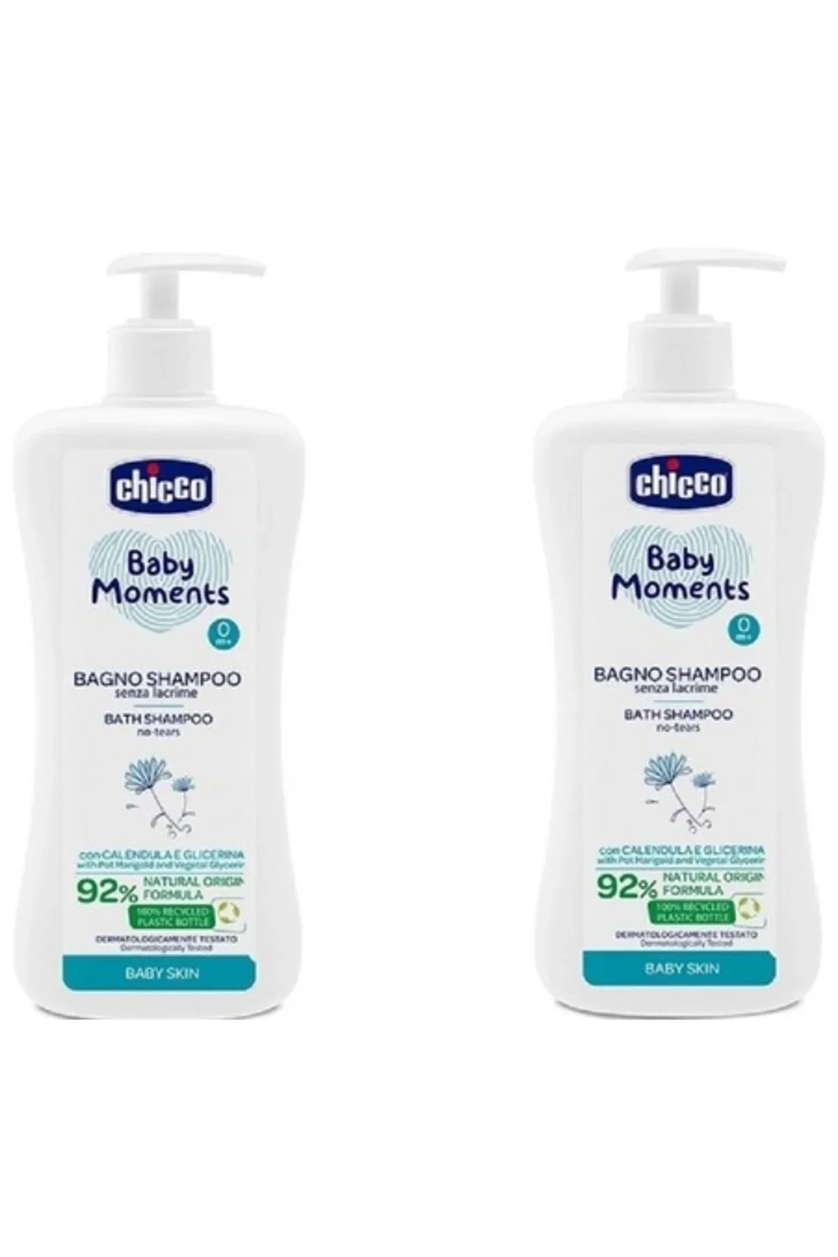 Baby Moments Doğal Saç Ve Vücut Şampuanı 750 ml X 2 Adet Baby Moments Doğal Saç Ve Vücut Şampuanı 750 ml X 2 Adet
