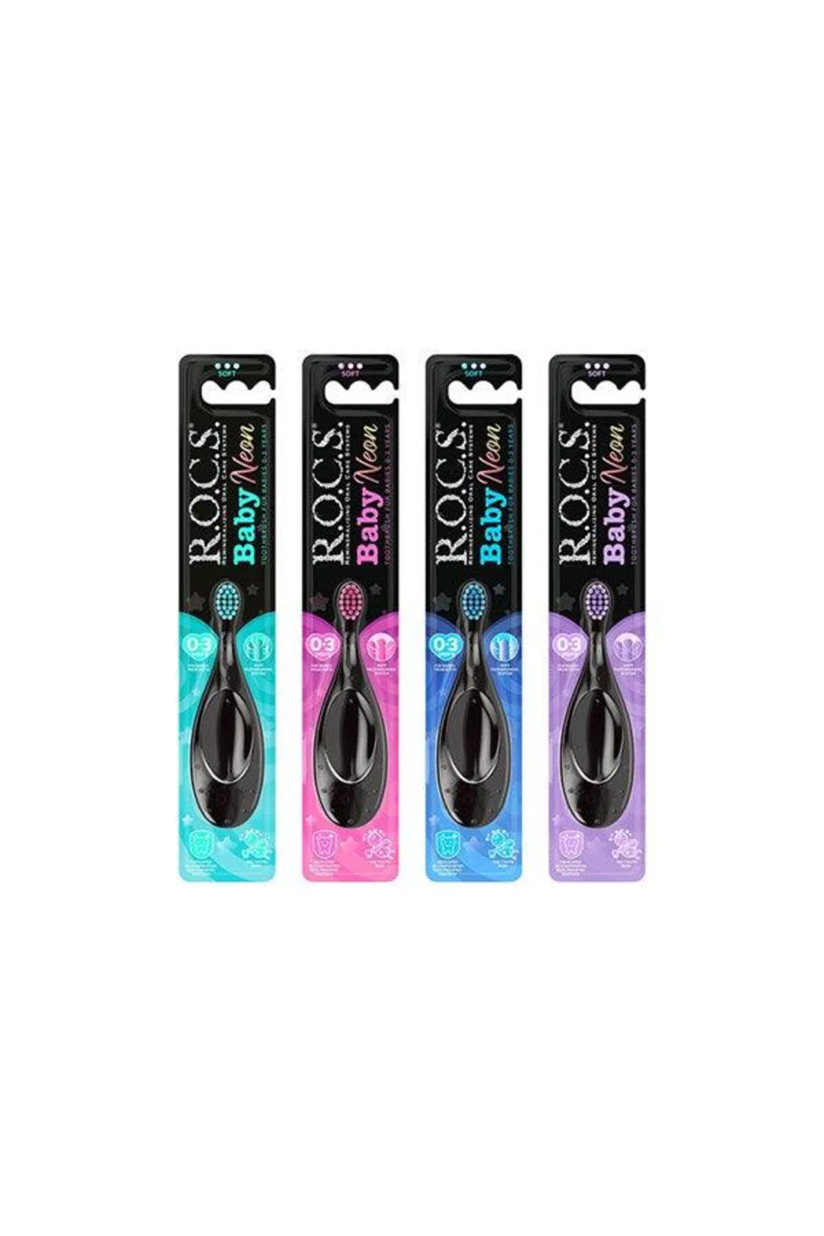 .Baby Neon Ekstra Soft Diş Fırçası 0-3 Yaş