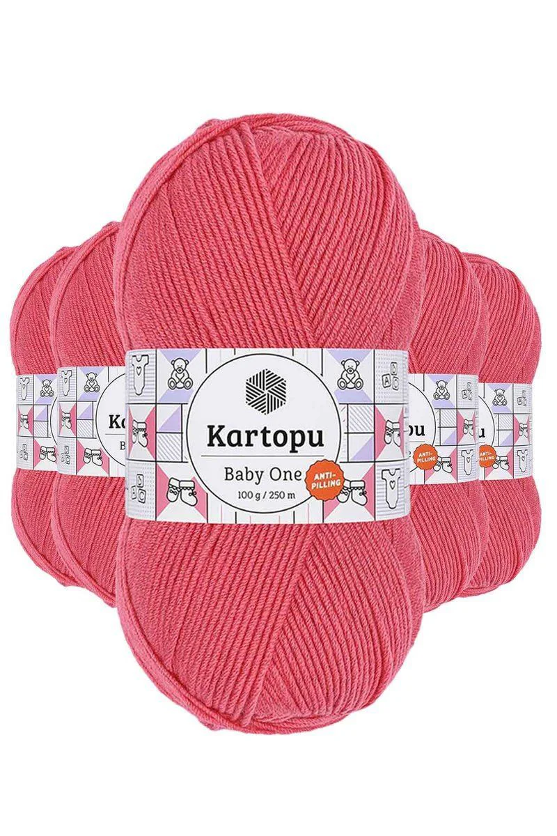 Baby One ile Uyumlu Tüylenmeyen El Örgü İpi – 5'li Pembe K254 Seti Fiyatı, Yorumları ve Özellikleri