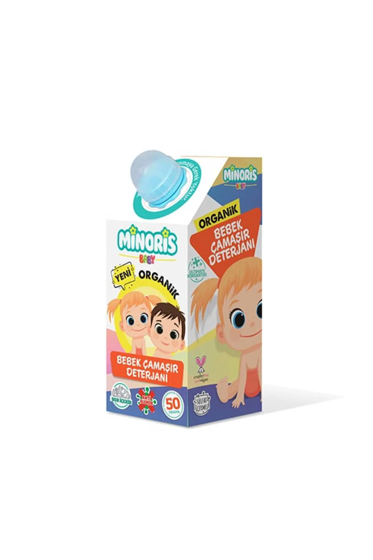 Baby Organik Antialerjik Bebek Çamaşır Deterjanı 1000ml/ Bay Her 