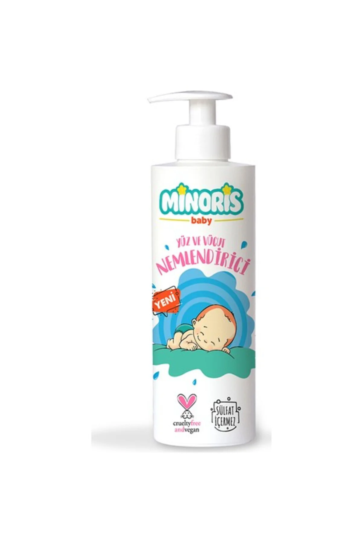 Baby Organik El Yüz ve Vücut Nemlendirici 200 ml