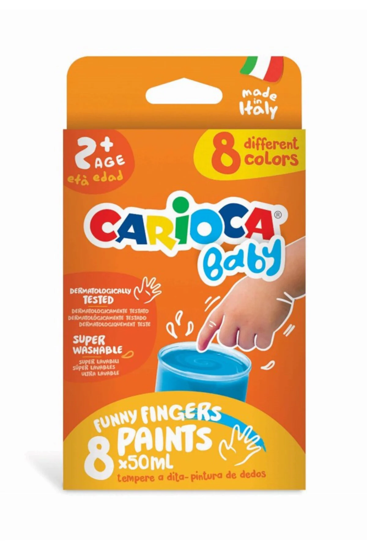 Baby Parmak Boyası 8 Renk 43174