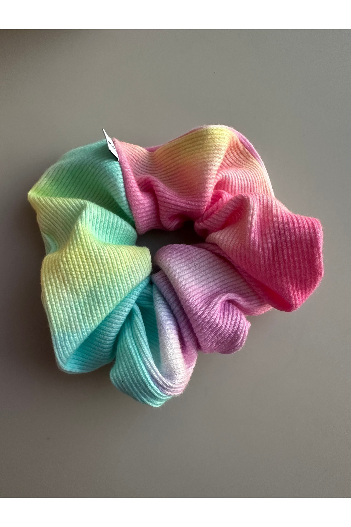 Baby Pink Pembe Set Scrunchie Lastik Toka