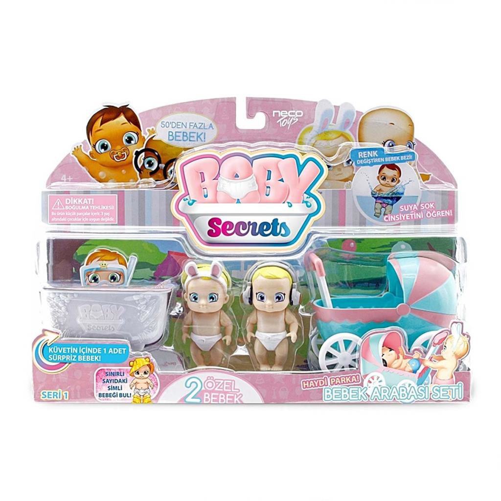 Just Cheap Store Baby Secrets Sürpriz Figür Ve Bebek Arabası Seti
