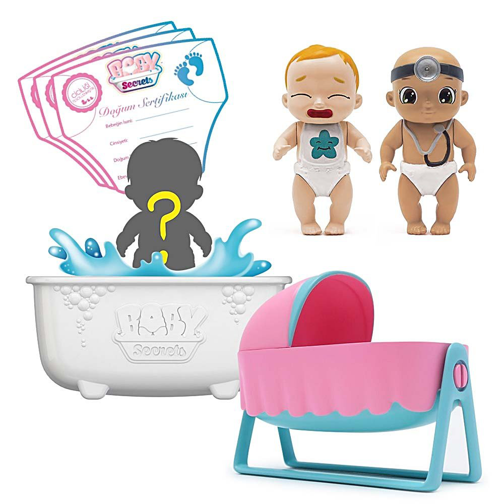 Just Cheap Store Baby Secrets Sürpriz Figür Ve Bebek Arabası Seti