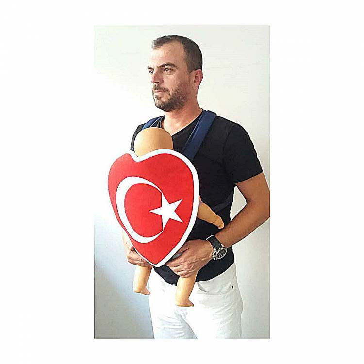 Baby Shada Türk Bayraklı Kanguru Kılıfı Baby Shada Türk Bayraklı Kanguru Kılıfı