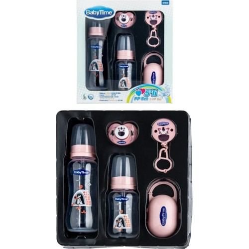 Baby Time 5'li Pp Set Pembe