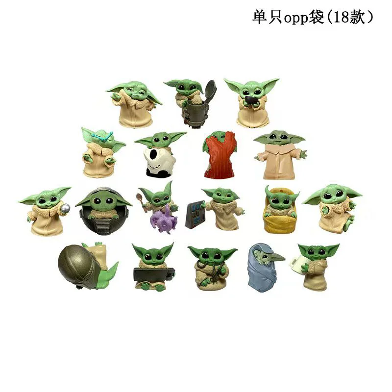 Baby Yoda 18li Figür Set 779G