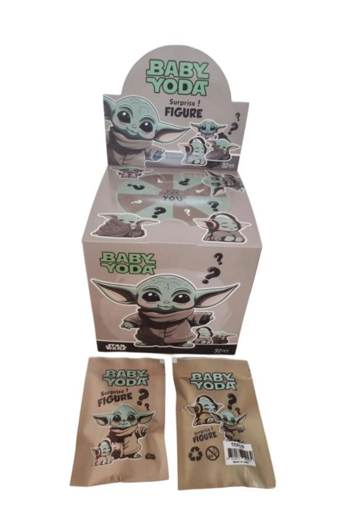 Baby Yoda Hediyelik Fiğür Paket 1 Adet