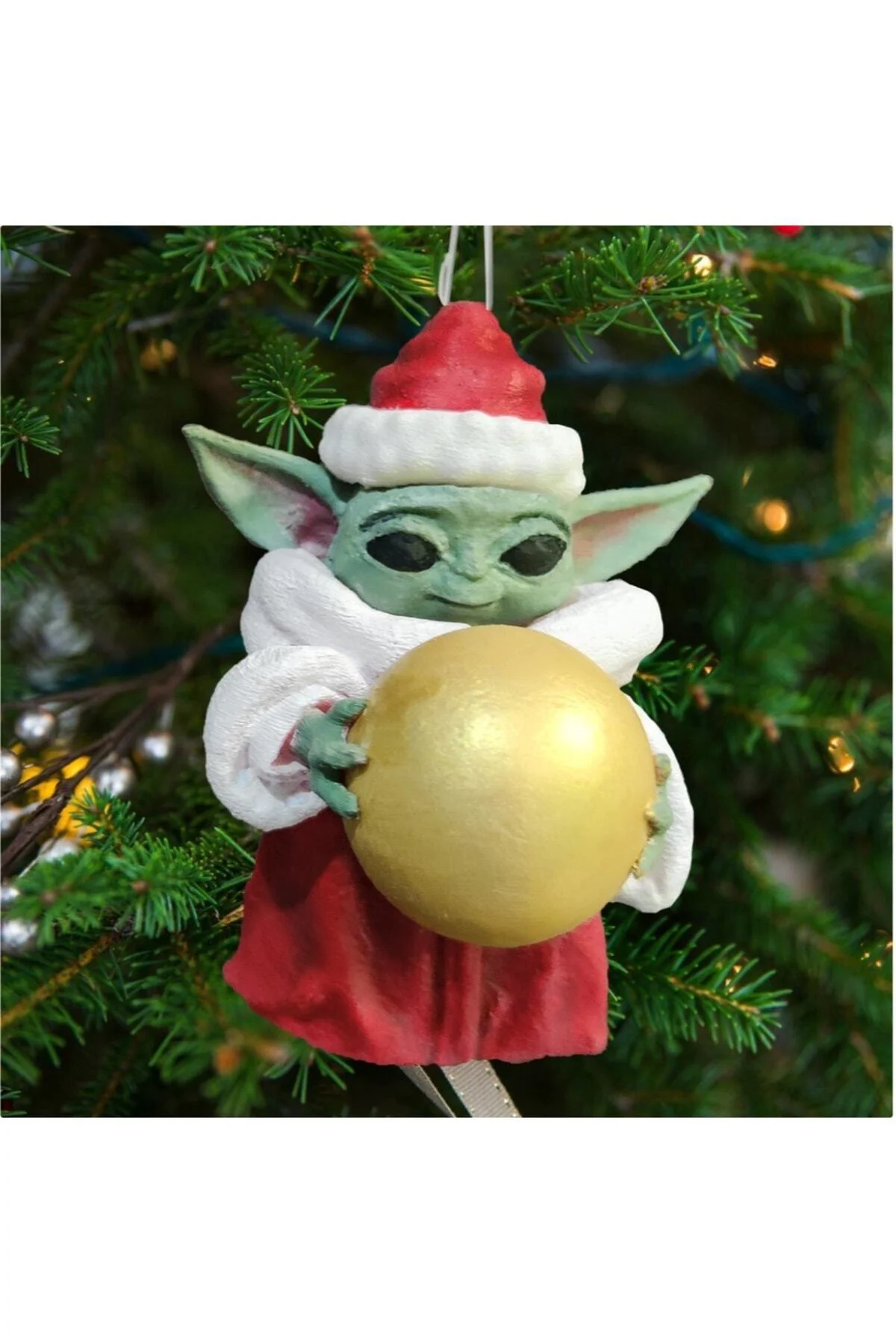 Baby Yoda Yılbaşı Ağaç Süsü Star Wars Mandalorian 15 Cm