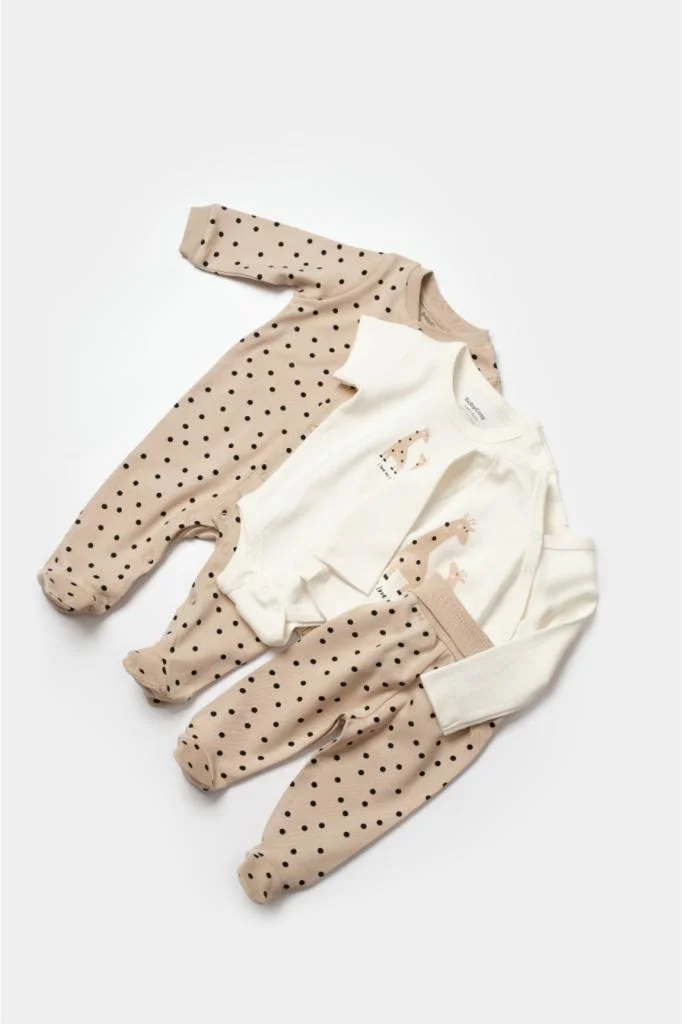 BabyCosy %100 Organik Pamuk 10'lu Kutulu Set Bebek Ve Yenidoğan Serisi 0-3 AY/56 cm Ekru CSY5112-EKR BabyCosy %100 Organik Pamuk 10'lu Kutulu Set Bebek Ve Yenidoğan Serisi 0-3 AY/56 cm Ekru CSY5112-EKR