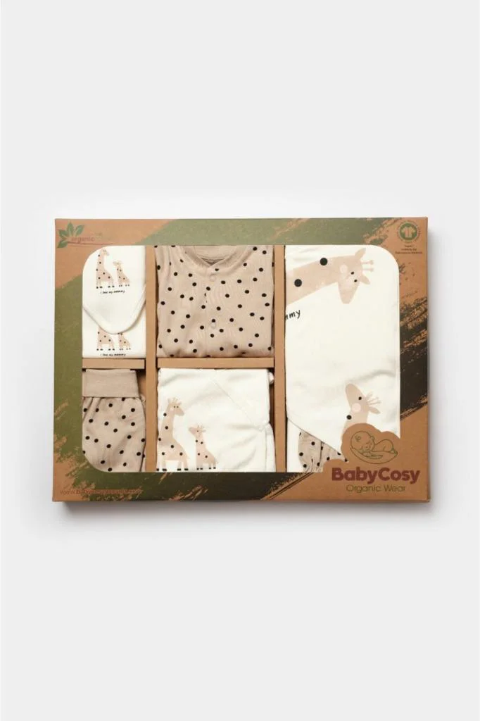 BabyCosy %100 Organik Pamuk 10'lu Kutulu Set Bebek Ve Yenidoğan Serisi 0-3 AY/56 cm Ekru CSY5112-EKR BabyCosy %100 Organik Pamuk 10'lu Kutulu Set Bebek Ve Yenidoğan Serisi 0-3 AY/56 cm Ekru CSY5112-EKR