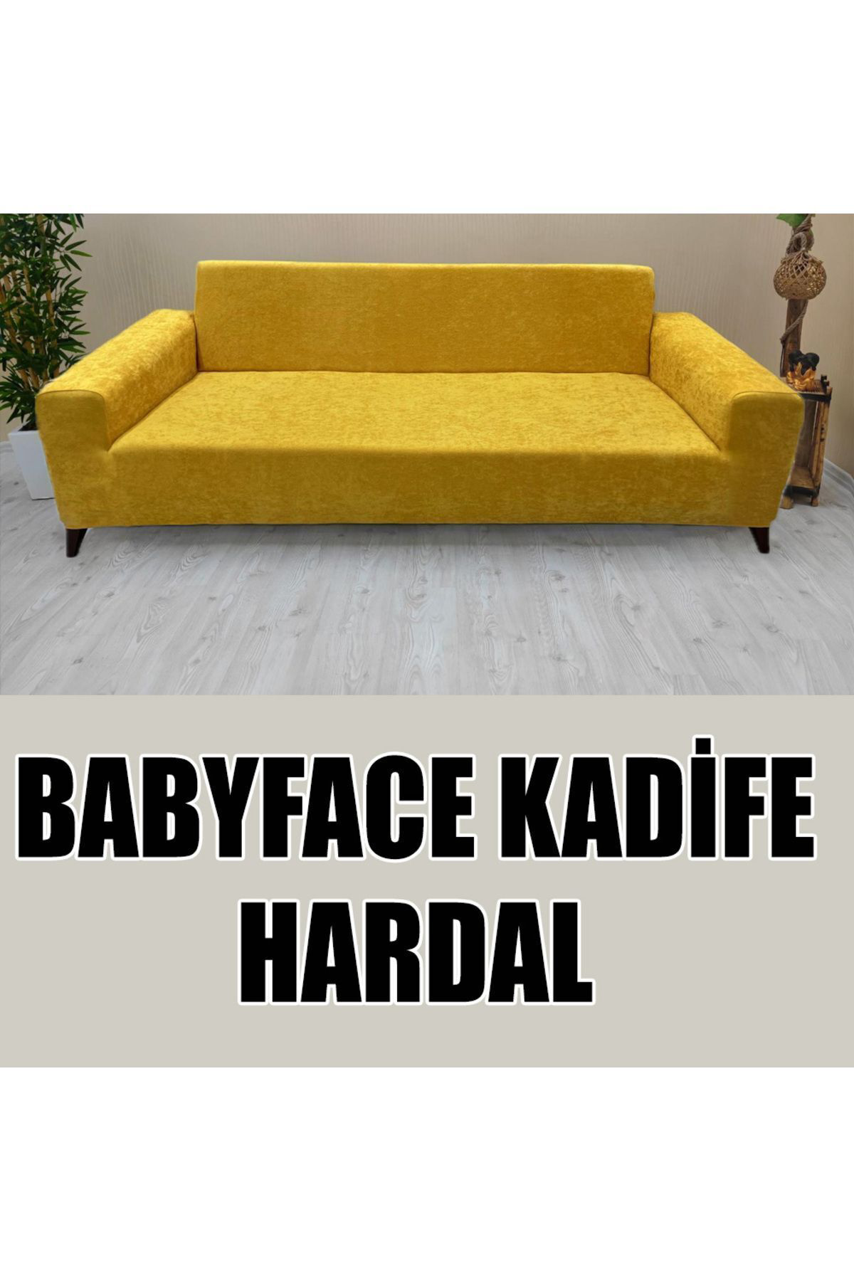 Kilifsan Babyface Kadife Kumaş Üçlü & Çekyat Koltuk Kilifi
