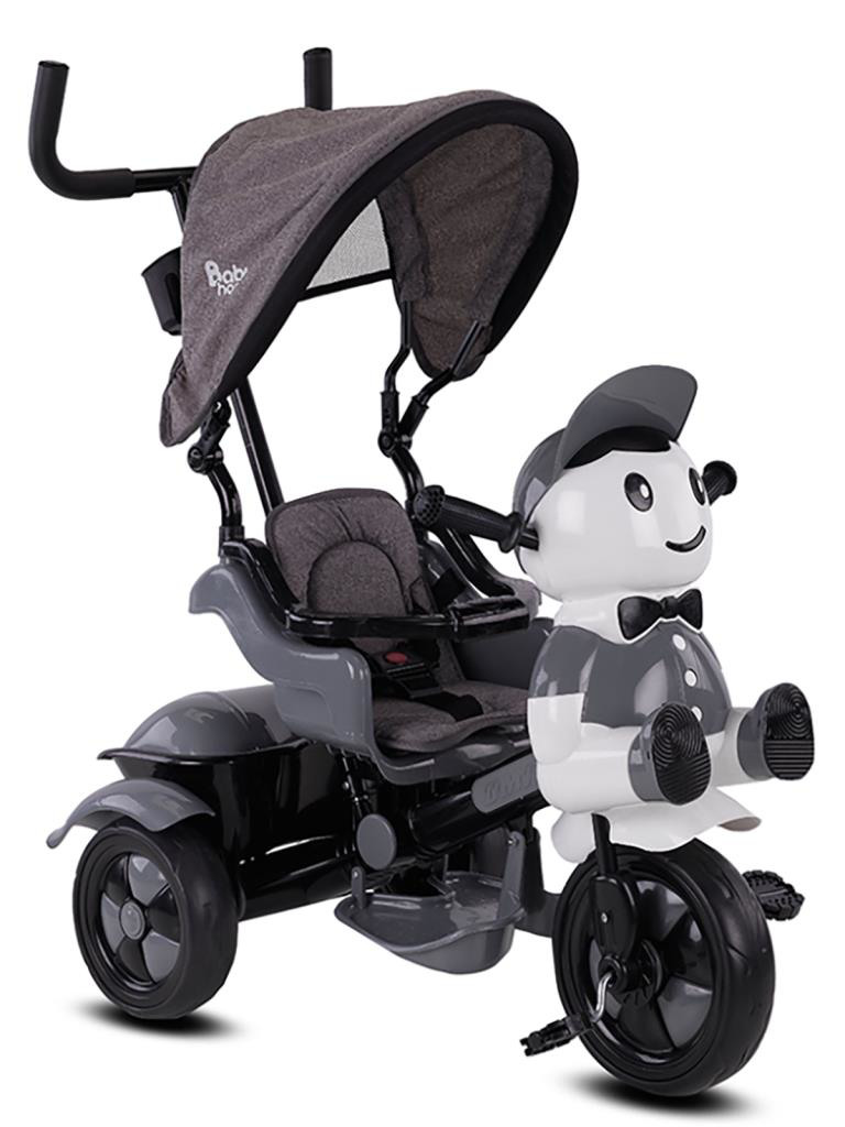 Just Cheap Store Babyhope 125 Yupi Triycle 3 Tekerli Kontrollü Bisiklet (Gri) Gri