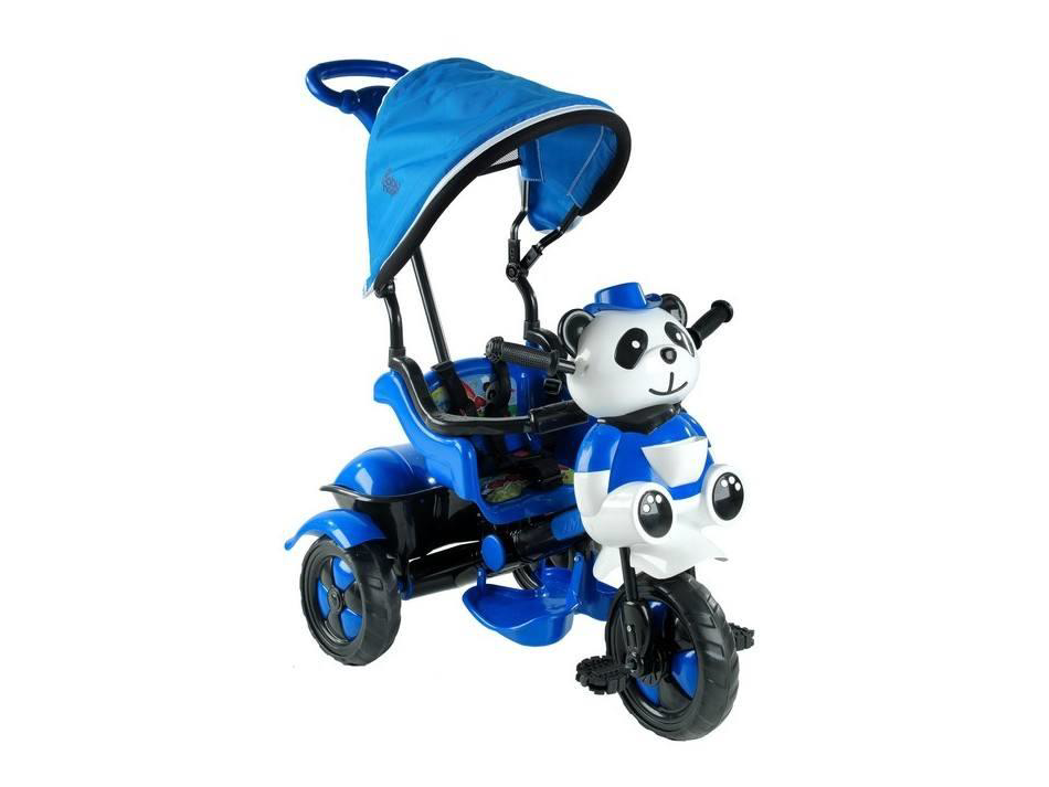 Babyhope 127 Little Panda 3 Tekerli Kontrollü Bisiklet Mavi Babyhope 127 Little Panda 3 Tekerli Kontrollü Bisiklet Mavi