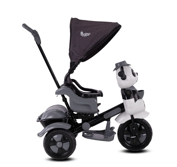 Babyhope 127A Little Panda 3 Tekerli Kontrollü Bisiklet (Pedli) G Babyhope 127A Little Panda 3 Tekerli Kontrollü Bisiklet (Pedli) G
