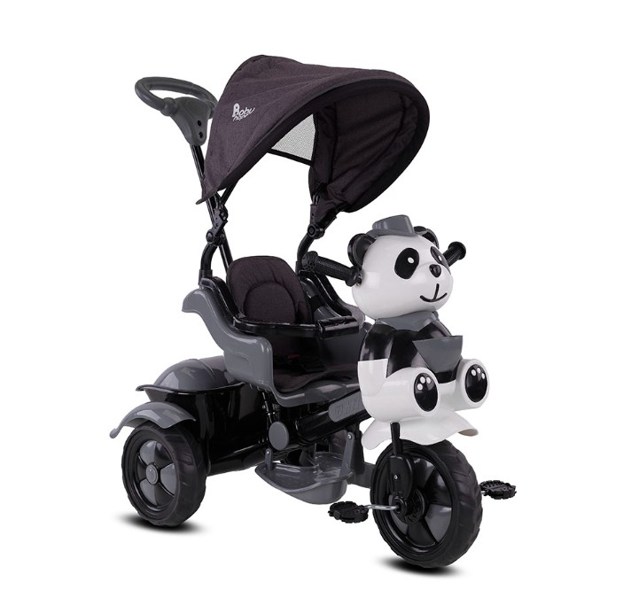 Babyhope 127A Little Panda 3 Tekerli Kontrollü Bisiklet (Pedli) G Babyhope 127A Little Panda 3 Tekerli Kontrollü Bisiklet (Pedli) G