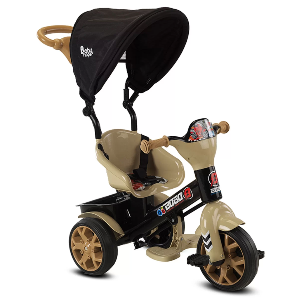 Babyhope Bobo Speed Tenteli Bisiklet Kahverengi Babyhope Bobo Speed Tenteli Bisiklet Kahverengi
