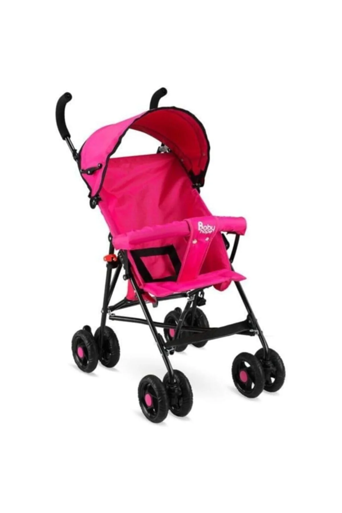 BabyHope Poky Erkek Kız Bebek Baston Bebek Arabası Bbyhp Pembe