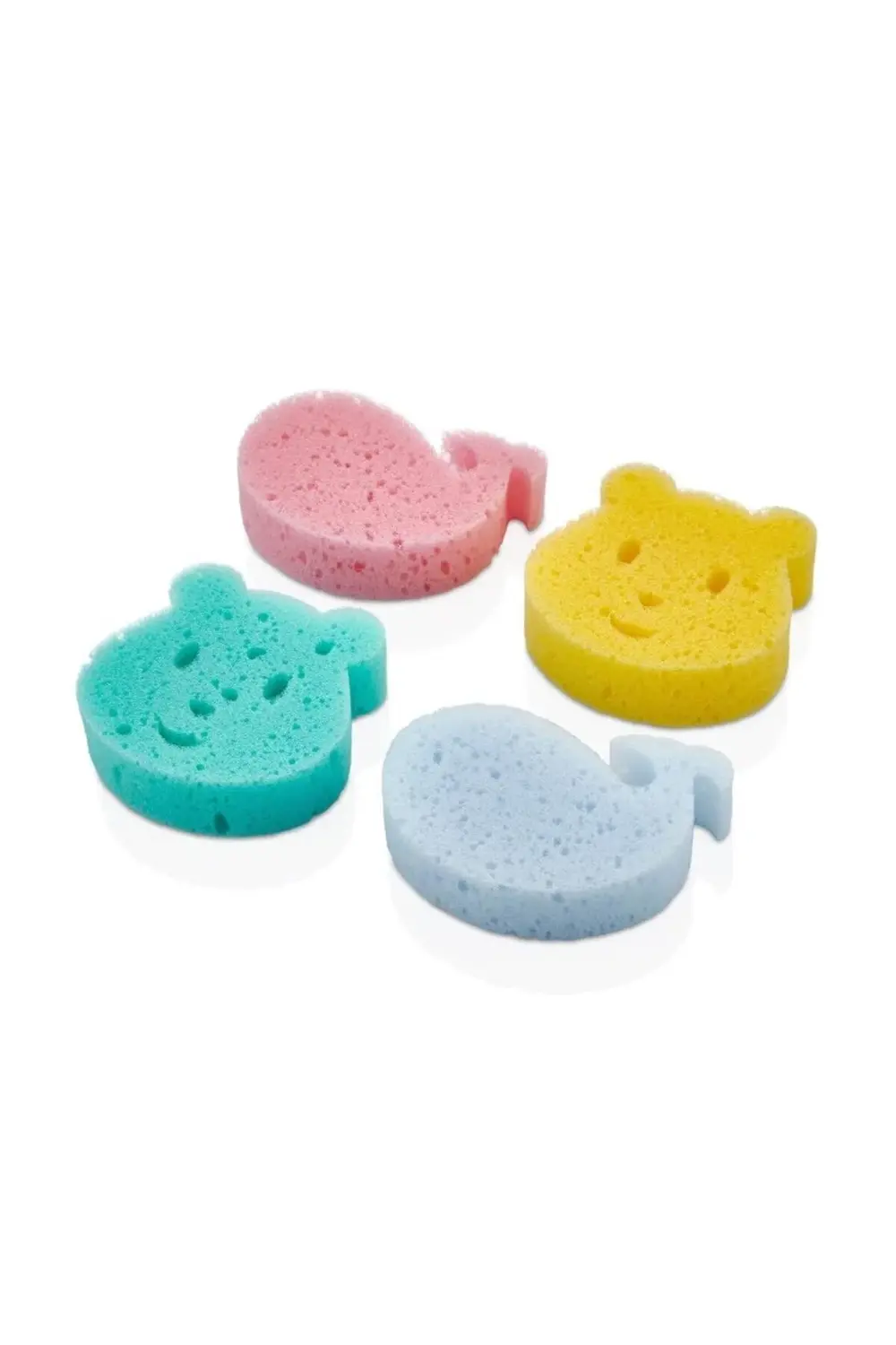 BabyJem 4lü Bebek Banyo Süngeri 618