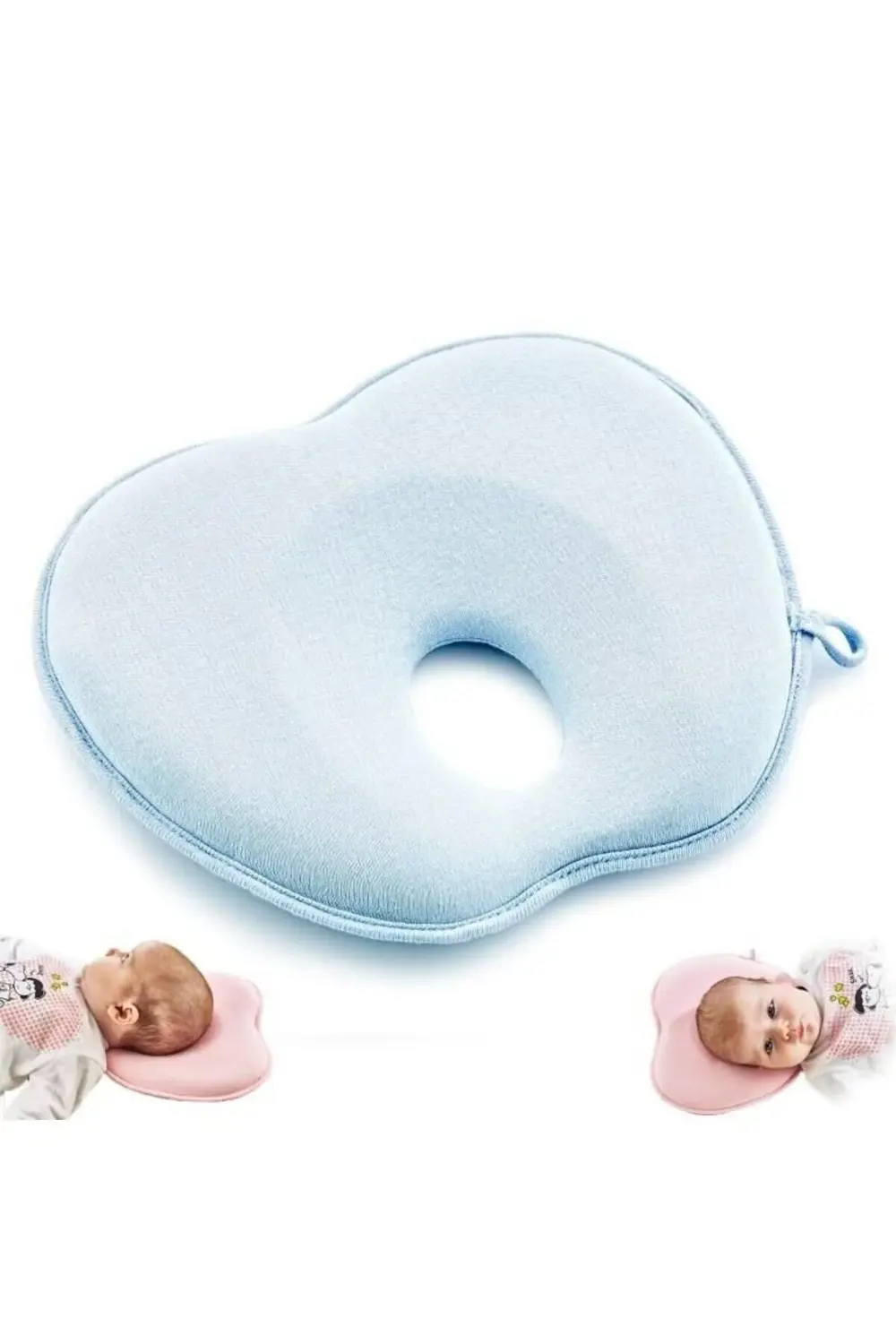 BabyJem Düz Kafa Yastığı 415 Mavi