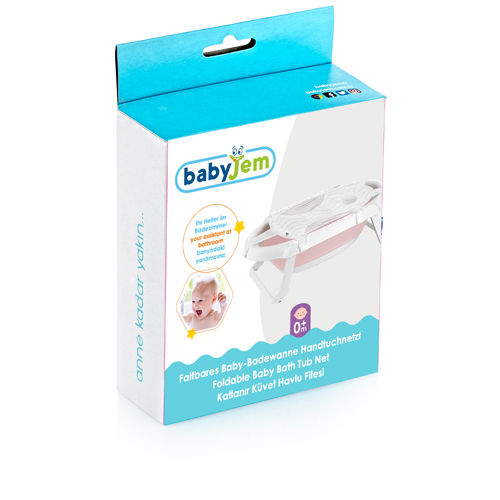 BabyJem Katlanır Küvet Havlu Filesi 625 Gri BabyJem Katlanır Küvet Havlu Filesi 625 Gri