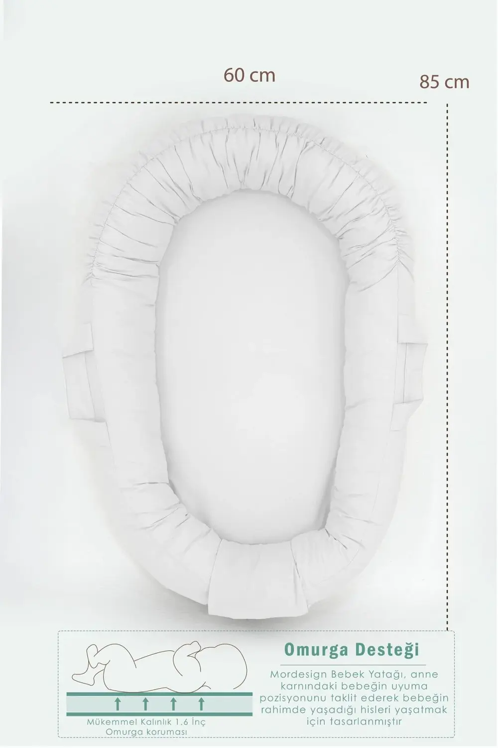 Babynest Ortopedik Bebek Yatağı, Anne Yanı Bebek Yatağı, Ergonomi