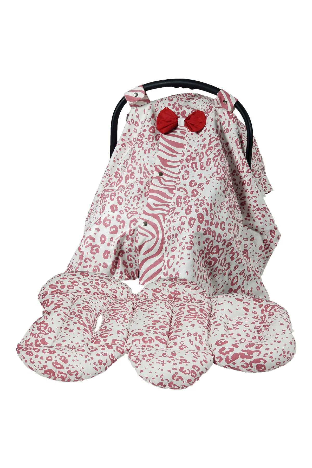 Babynest Puset Örtüsü Ortopedik Puset Minderi Ve Araba Minderi Em