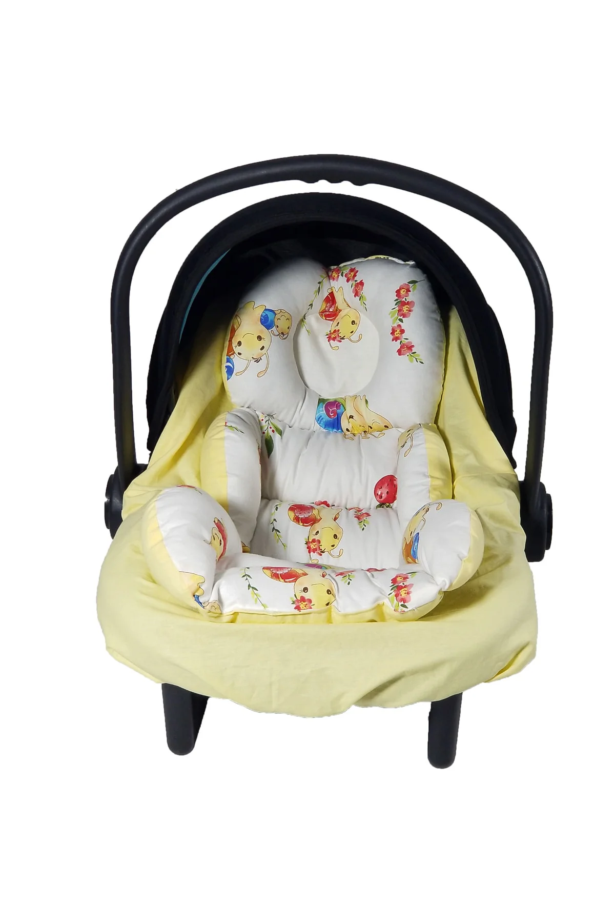 Babynest Puset Örtüsü Ortopedik Puset Minderi Ve Araba Minderi Em