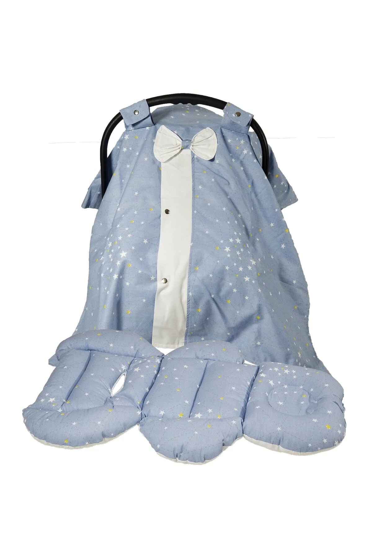 Babynest Puset Örtüsü Ortopedik Puset Minderi Ve Araba Minderi Em