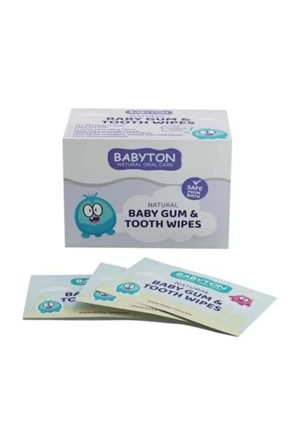 Babyton Bebekler İçin Diş Ve Damak Temizleme Mendili