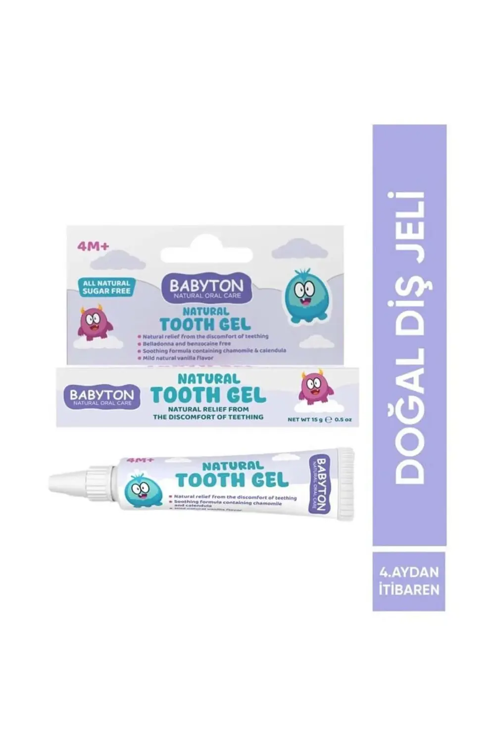 Babyton Bebekler İçin Doğal Diş Jeli