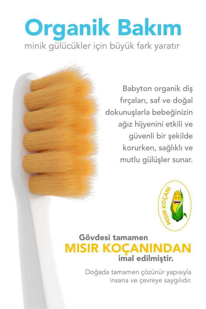 Babyton Bio Ultra Yumuşak Çocuk Diş Fırçası Papağan Babyton Bio Ultra Yumuşak Çocuk Diş Fırçası Papağan