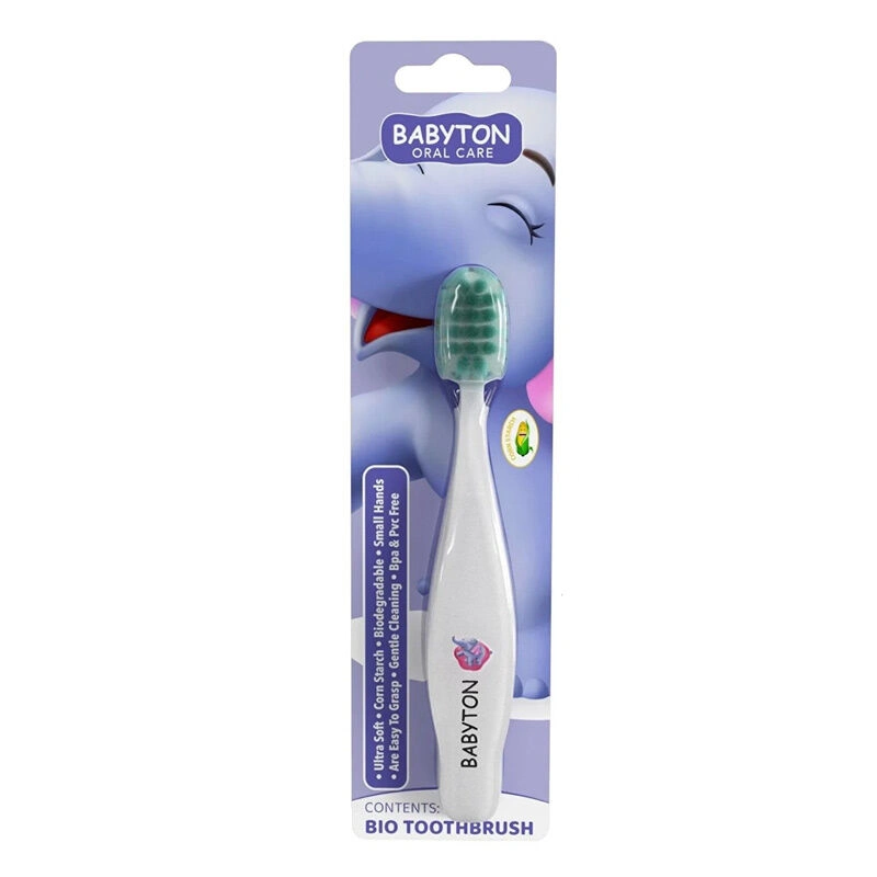 Babyton Bio Ultra Yumuşak Çocuk Diş Fırçası Fil Babyton Bio Ultra Yumuşak Çocuk Diş Fırçası Fil
