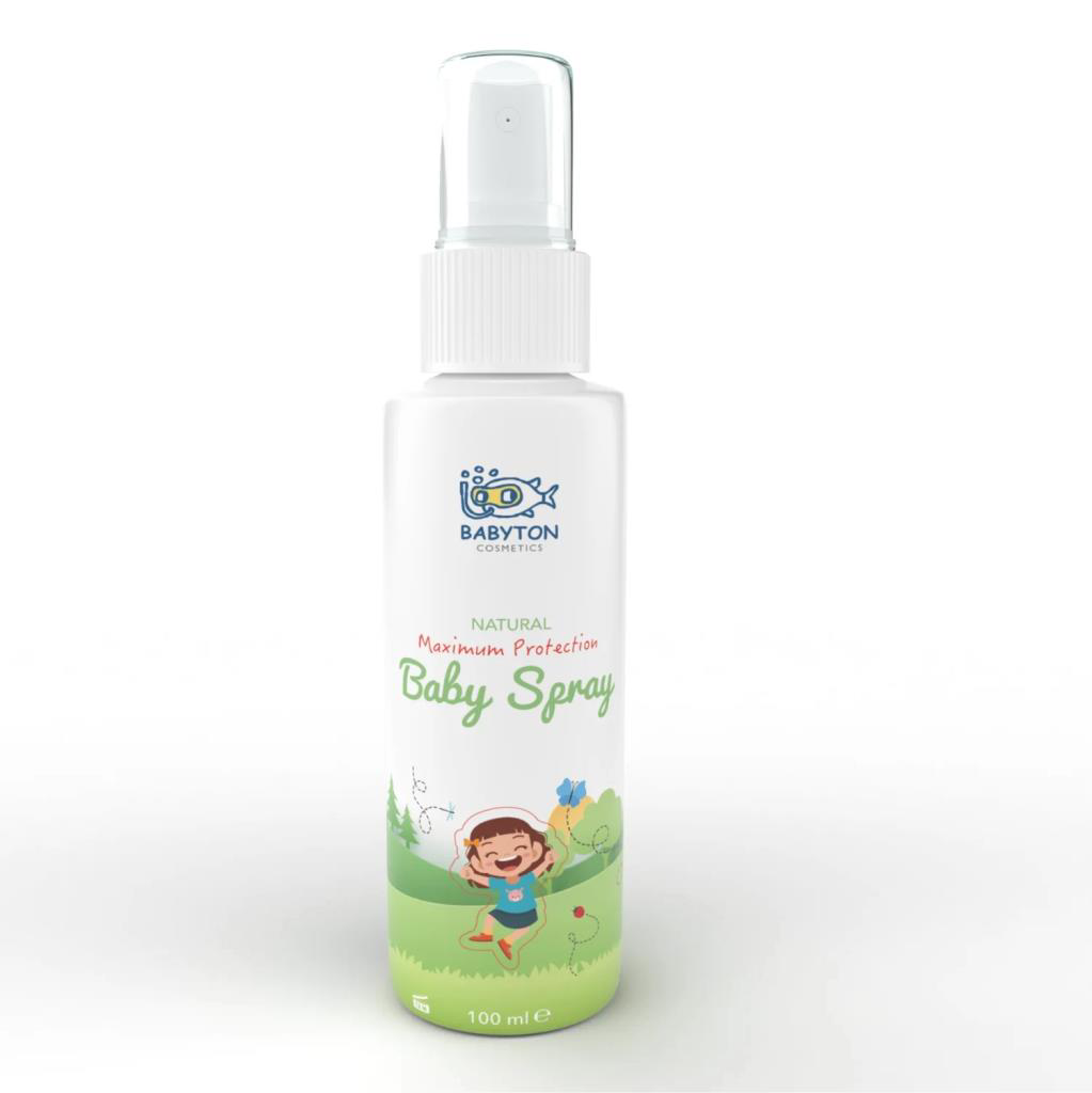 Babyton Organik ve Doğal İçerikli Vücut Koruyucu Sprey Babyton Organik ve Doğal İçerikli Vücut Koruyucu Sprey